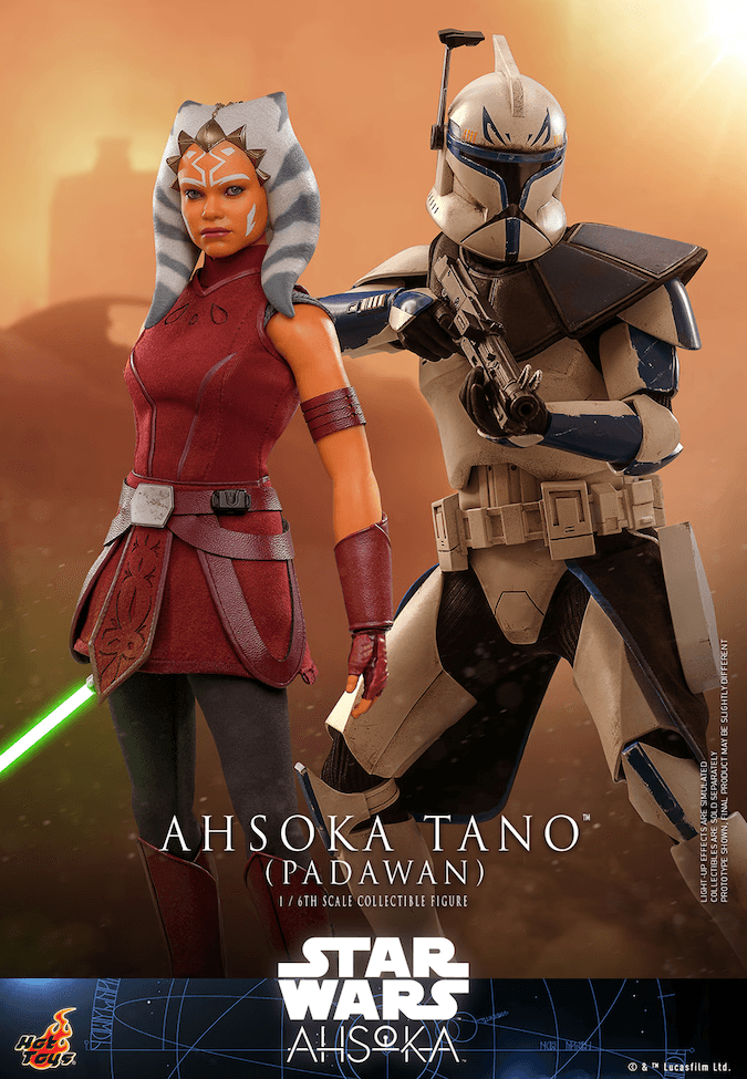 HOTTMS123 Star Wars: Ahsoka - Ahsoka Tano (Padawan) 1:6 Scale Collectable Action Figure - Hot Toys - Titan Pop Culture