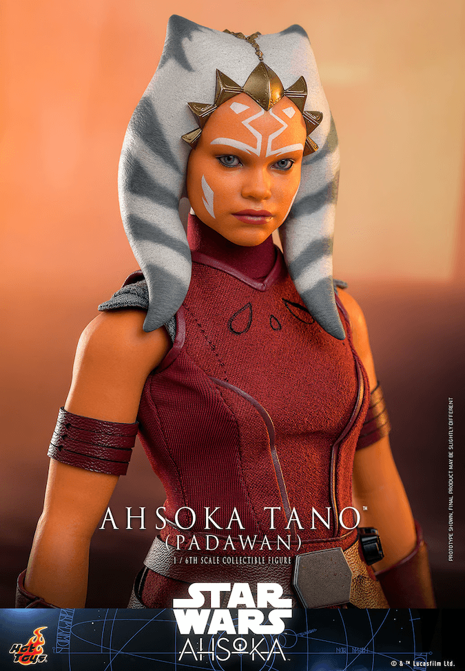 HOTTMS123 Star Wars: Ahsoka - Ahsoka Tano (Padawan) 1:6 Scale Collectable Action Figure - Hot Toys - Titan Pop Culture