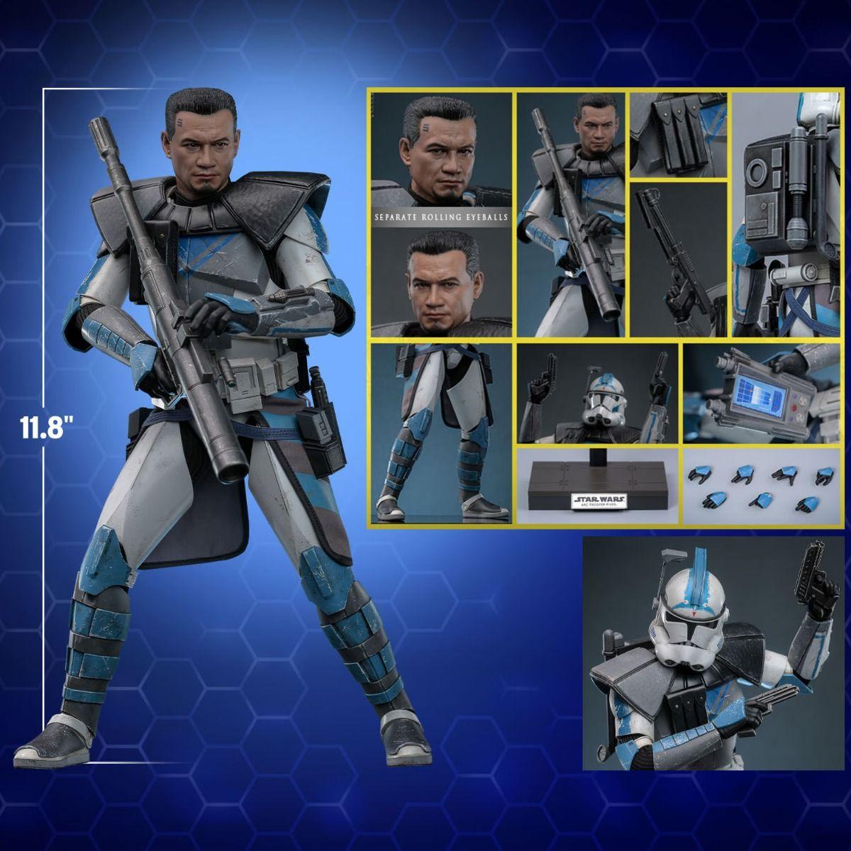 HOTTMS132 Star Wars: The Clone Wars - Arc Trooper Fives 1:6 Scale Collectable Action Figure - Hot Toys - Titan Pop Culture