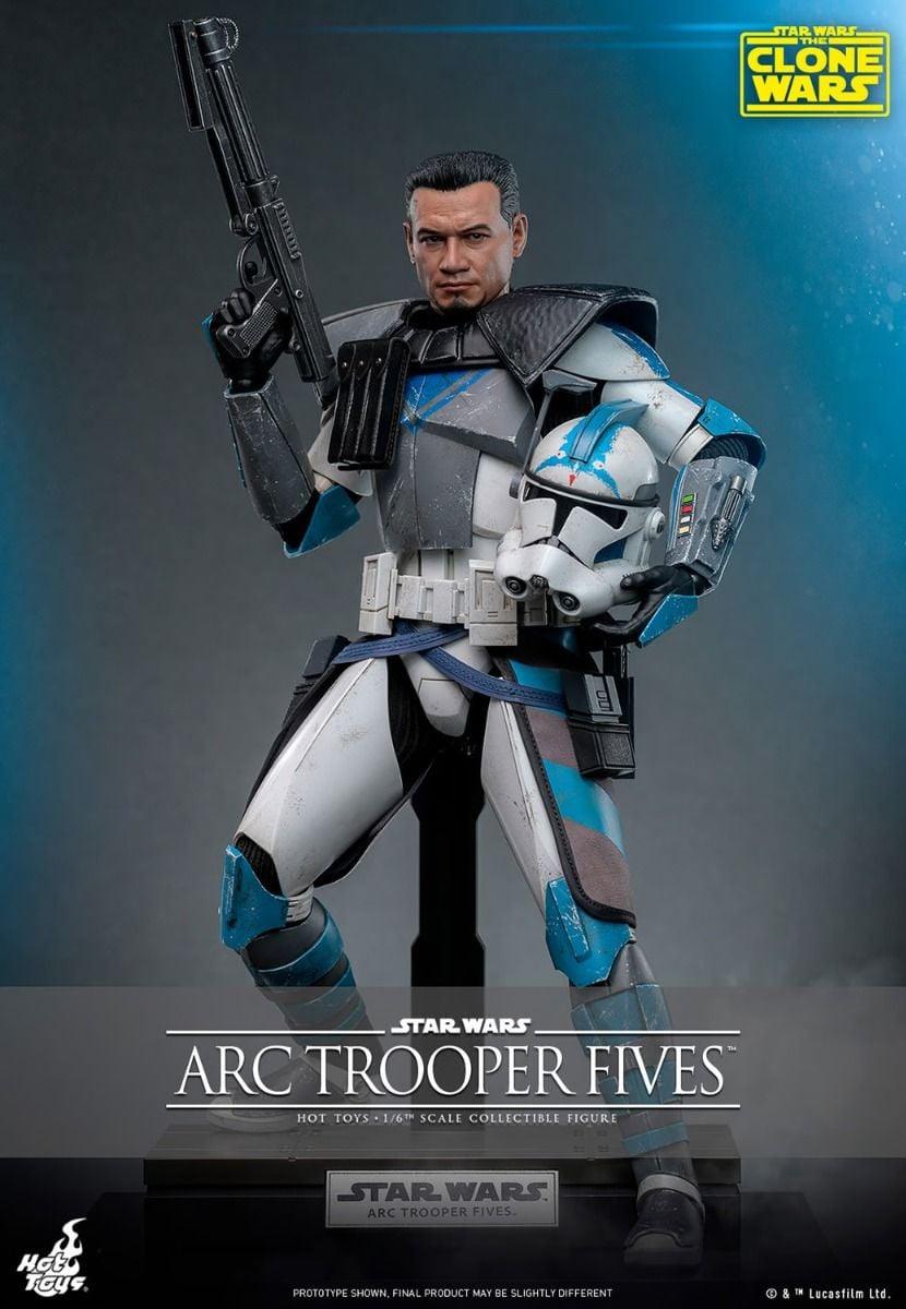 HOTTMS132 Star Wars: The Clone Wars - Arc Trooper Fives 1:6 Scale Collectable Action Figure - Hot Toys - Titan Pop Culture