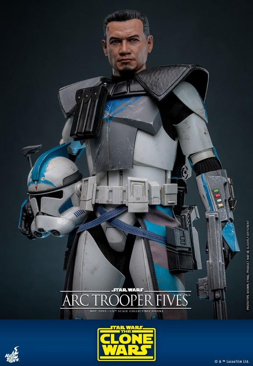 HOTTMS132 Star Wars: The Clone Wars - Arc Trooper Fives 1:6 Scale Collectable Action Figure - Hot Toys - Titan Pop Culture