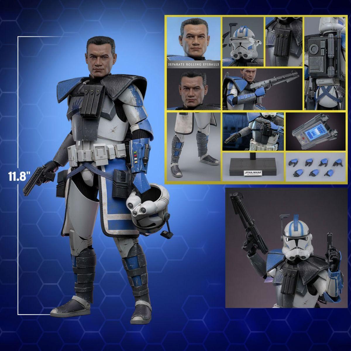 HOTTMS133 Star Wars: The Clone Wars - Arc Trooper Echo 1:6 Scale Collectible Action Figure - Hot Toys - Titan Pop Culture