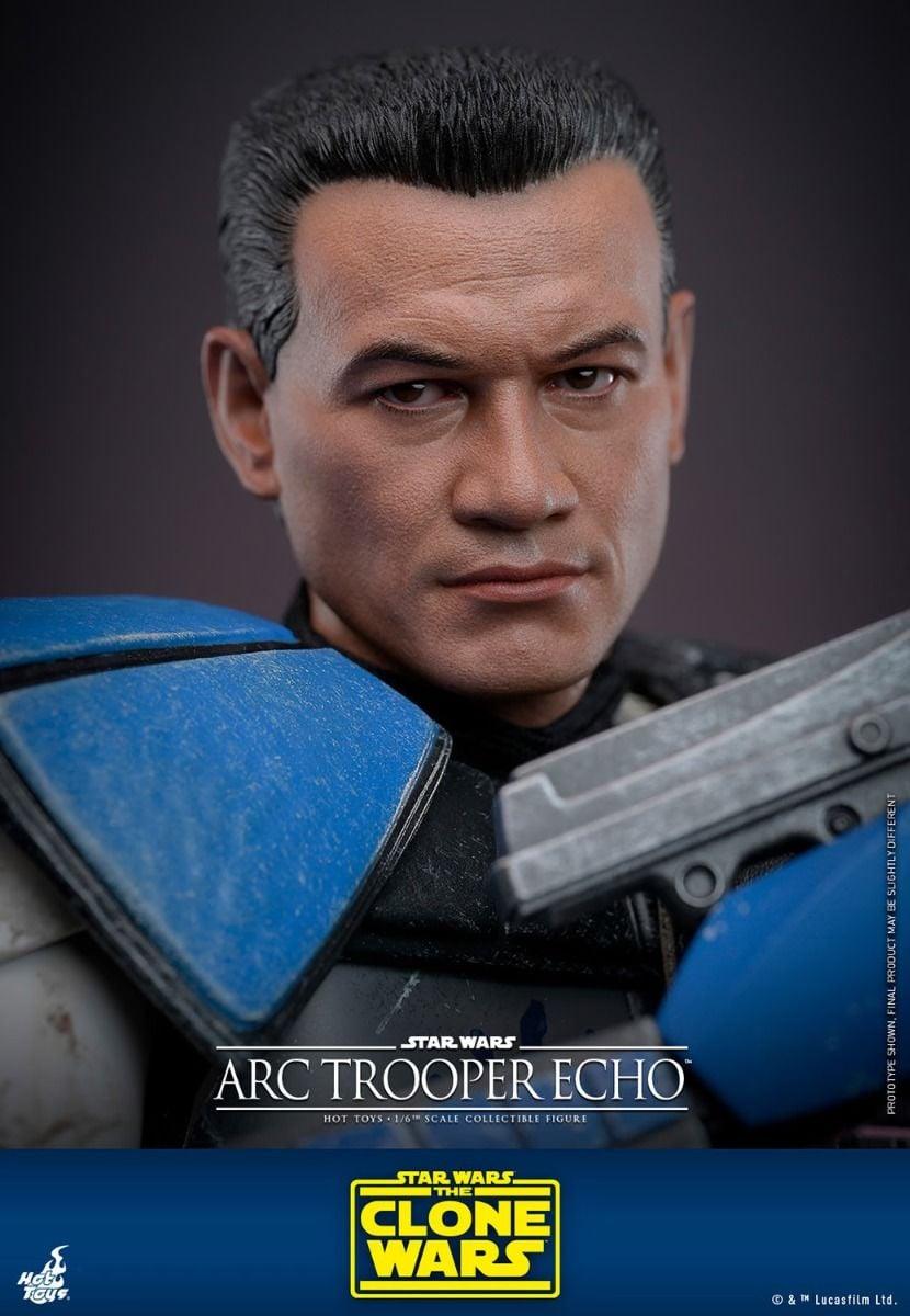 HOTTMS133 Star Wars: The Clone Wars - Arc Trooper Echo 1:6 Scale Collectible Action Figure - Hot Toys - Titan Pop Culture