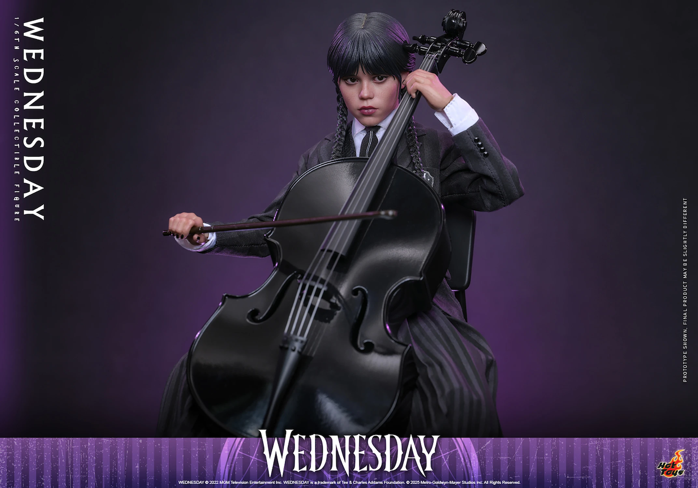 Wednesday - Wednesday Addams 1:6 Scale Collectable Action Figure