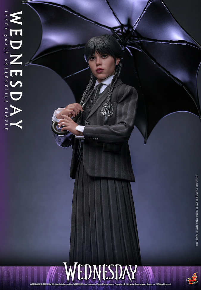 Wednesday - Wednesday Addams 1:6 Scale Collectable Action Figure