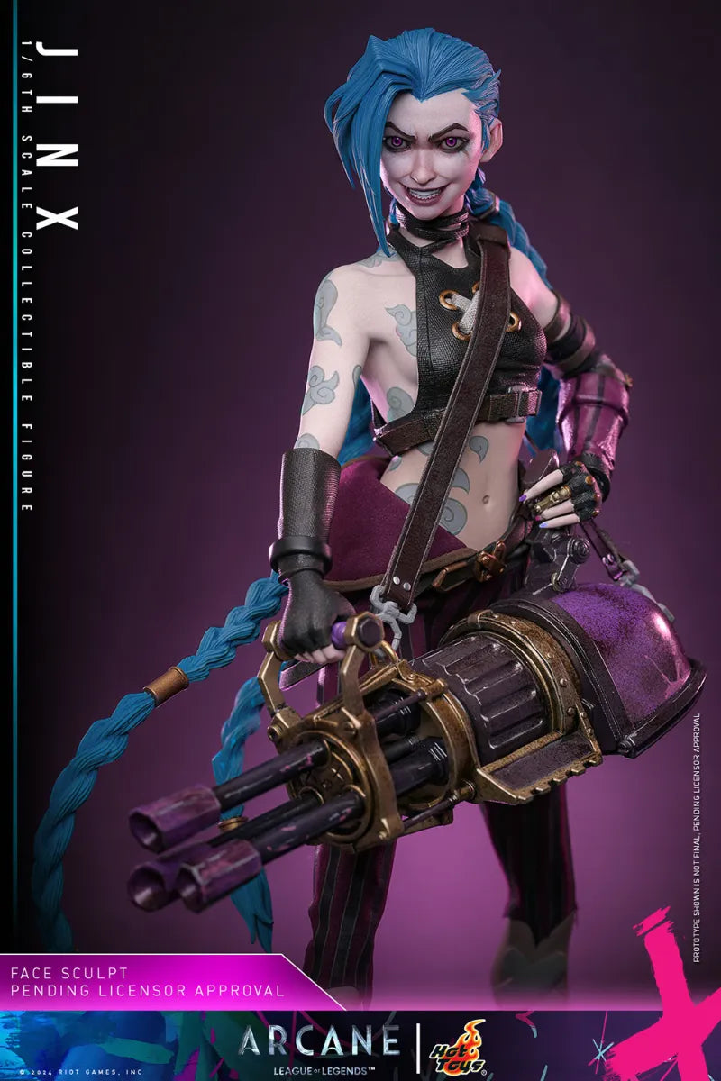 HOTTMS137 Arcane: League of Legends (TV) - Jinx 1:6 Scale Collectable Action Figure - Hot Toys - Titan Pop Culture