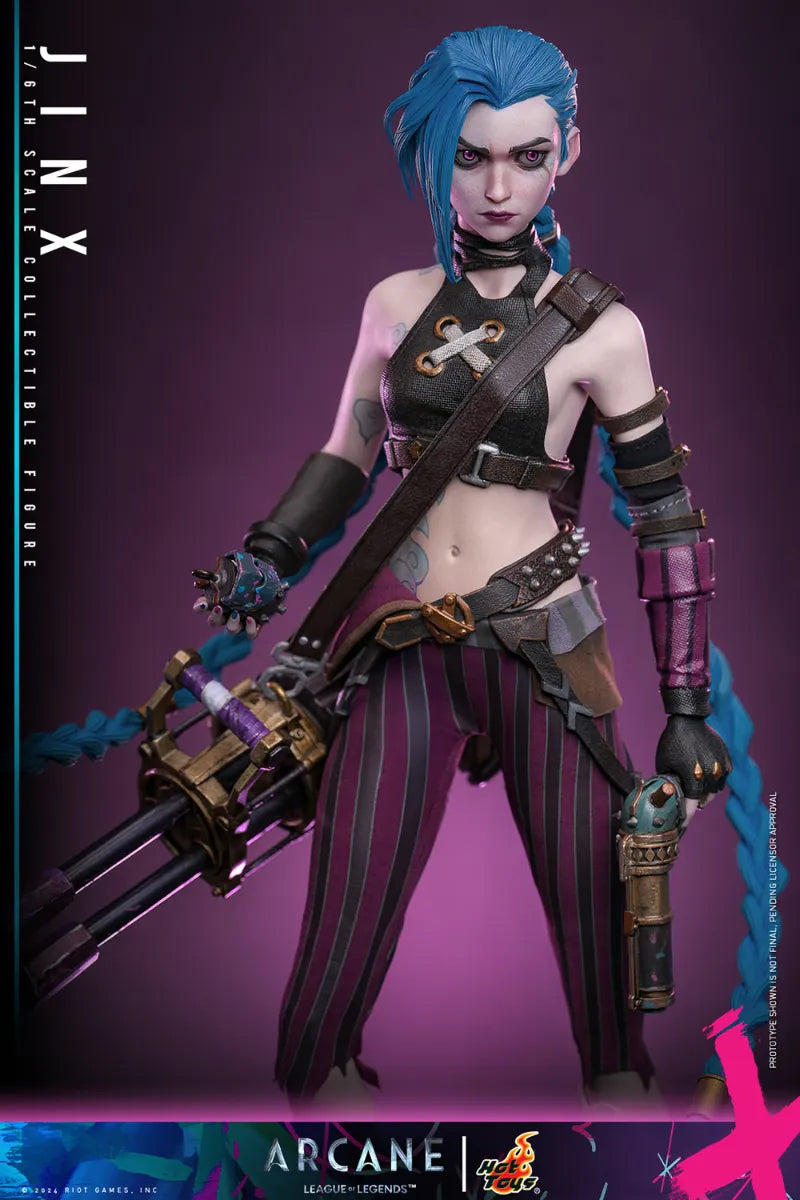 HOTTMS137 Arcane: League of Legends (TV) - Jinx 1:6 Scale Collectable Action Figure - Hot Toys - Titan Pop Culture