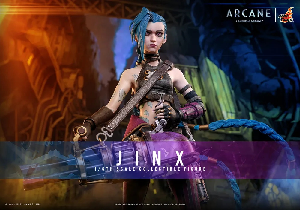 HOTTMS137 Arcane: League of Legends (TV) - Jinx 1:6 Scale Collectable Action Figure - Hot Toys - Titan Pop Culture