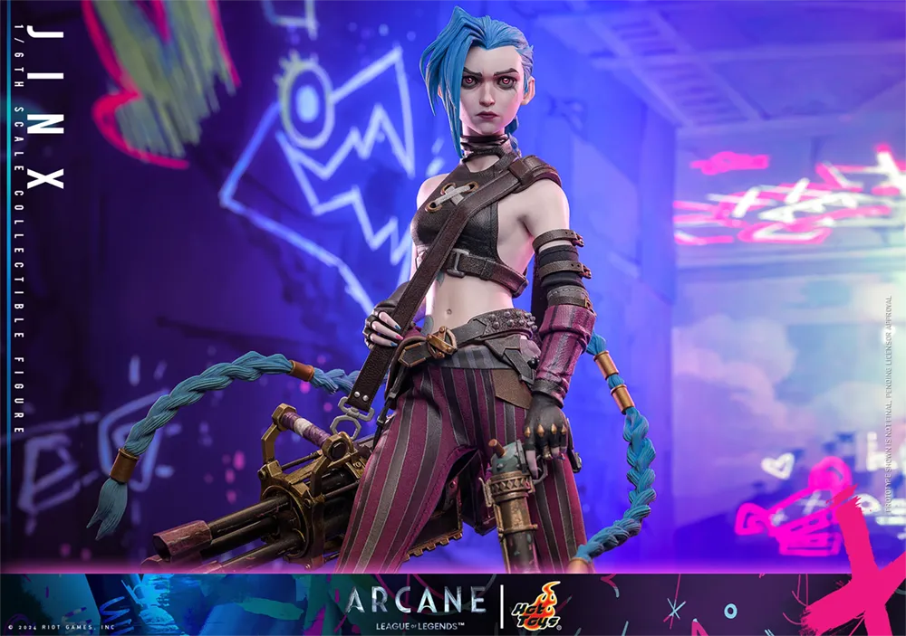 HOTTMS137 Arcane: League of Legends (TV) - Jinx 1:6 Scale Collectable Action Figure - Hot Toys - Titan Pop Culture