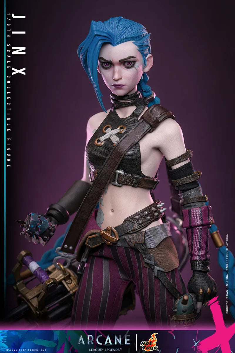 HOTTMS137 Arcane: League of Legends (TV) - Jinx 1:6 Scale Collectable Action Figure - Hot Toys - Titan Pop Culture