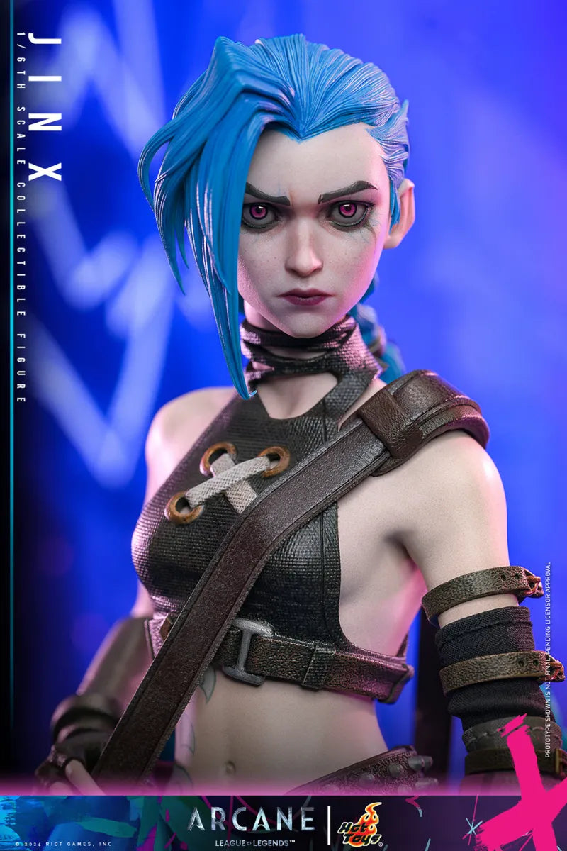 HOTTMS137 Arcane: League of Legends (TV) - Jinx 1:6 Scale Collectable Action Figure - Hot Toys - Titan Pop Culture