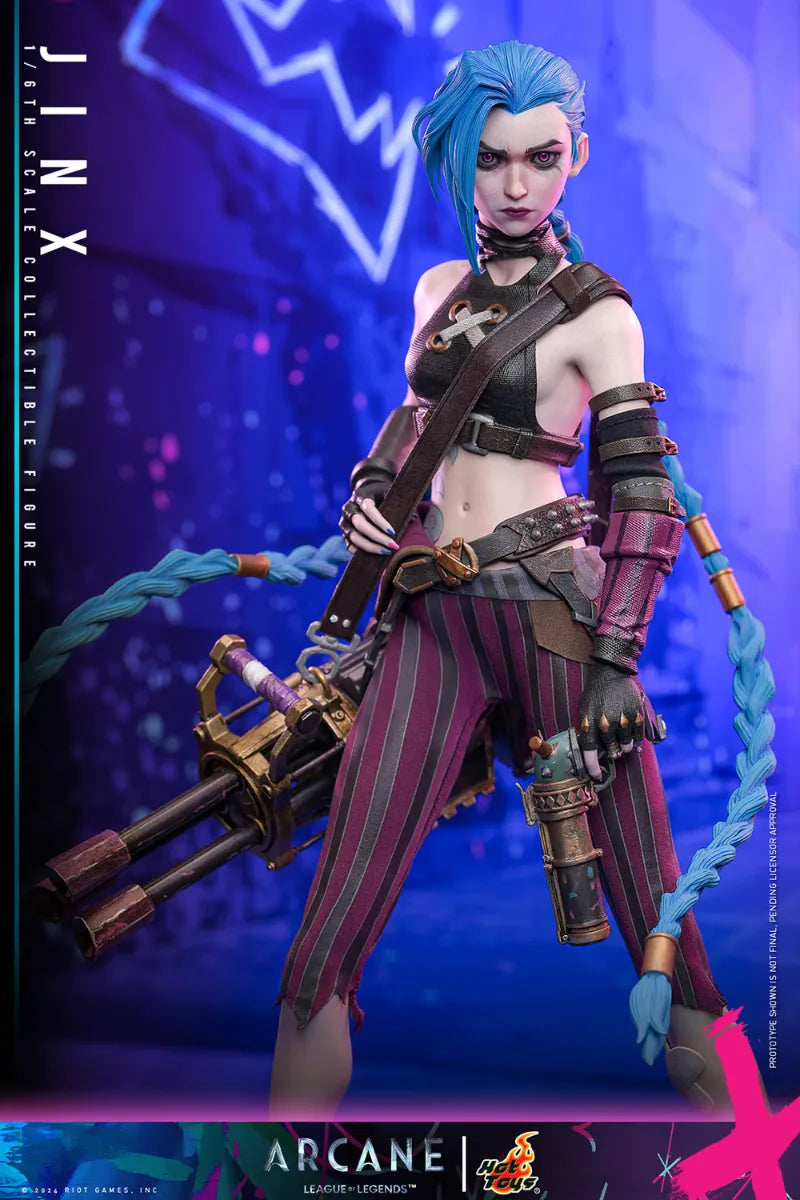 HOTTMS137 Arcane: League of Legends (TV) - Jinx 1:6 Scale Collectable Action Figure - Hot Toys - Titan Pop Culture