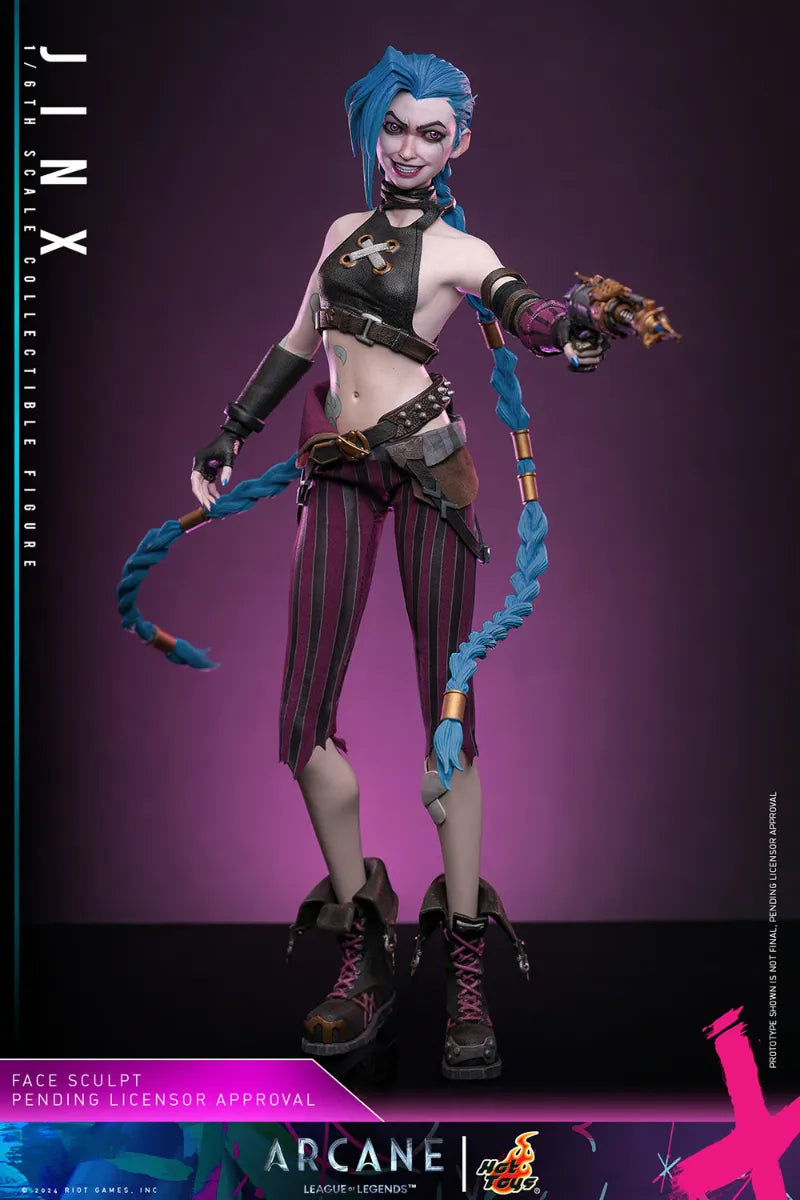 HOTTMS137 Arcane: League of Legends (TV) - Jinx 1:6 Scale Collectable Action Figure - Hot Toys - Titan Pop Culture