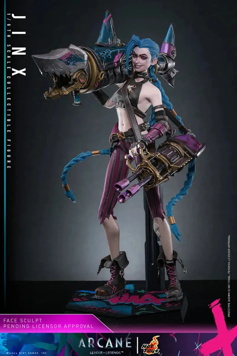 HOTTMS137 Arcane: League of Legends (TV) - Jinx 1:6 Scale Collectable Action Figure - Hot Toys - Titan Pop Culture