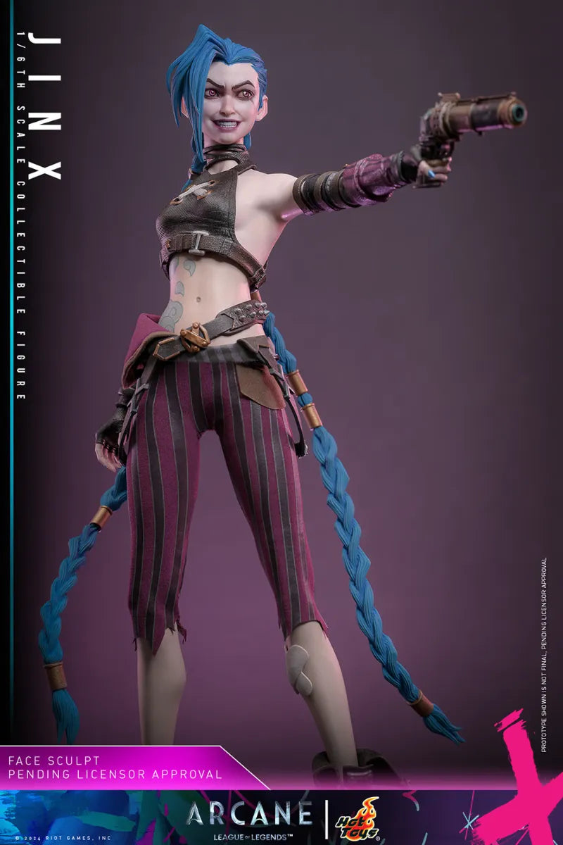 HOTTMS137 Arcane: League of Legends (TV) - Jinx 1:6 Scale Collectable Action Figure - Hot Toys - Titan Pop Culture