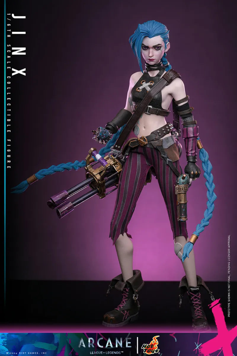 HOTTMS137 Arcane: League of Legends (TV) - Jinx 1:6 Scale Collectable Action Figure - Hot Toys - Titan Pop Culture