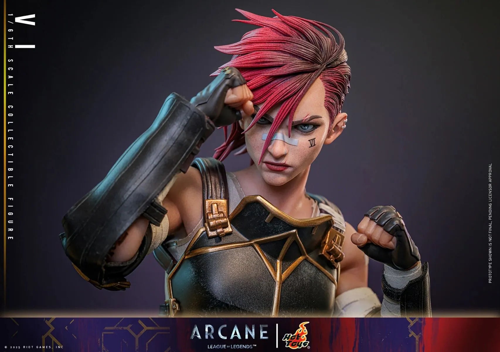 HOTTMS138 Arcane: League of Legends (TV) - Vi 1:6 Scale Collectable Action Figure - Hot Toys - Titan Pop Culture