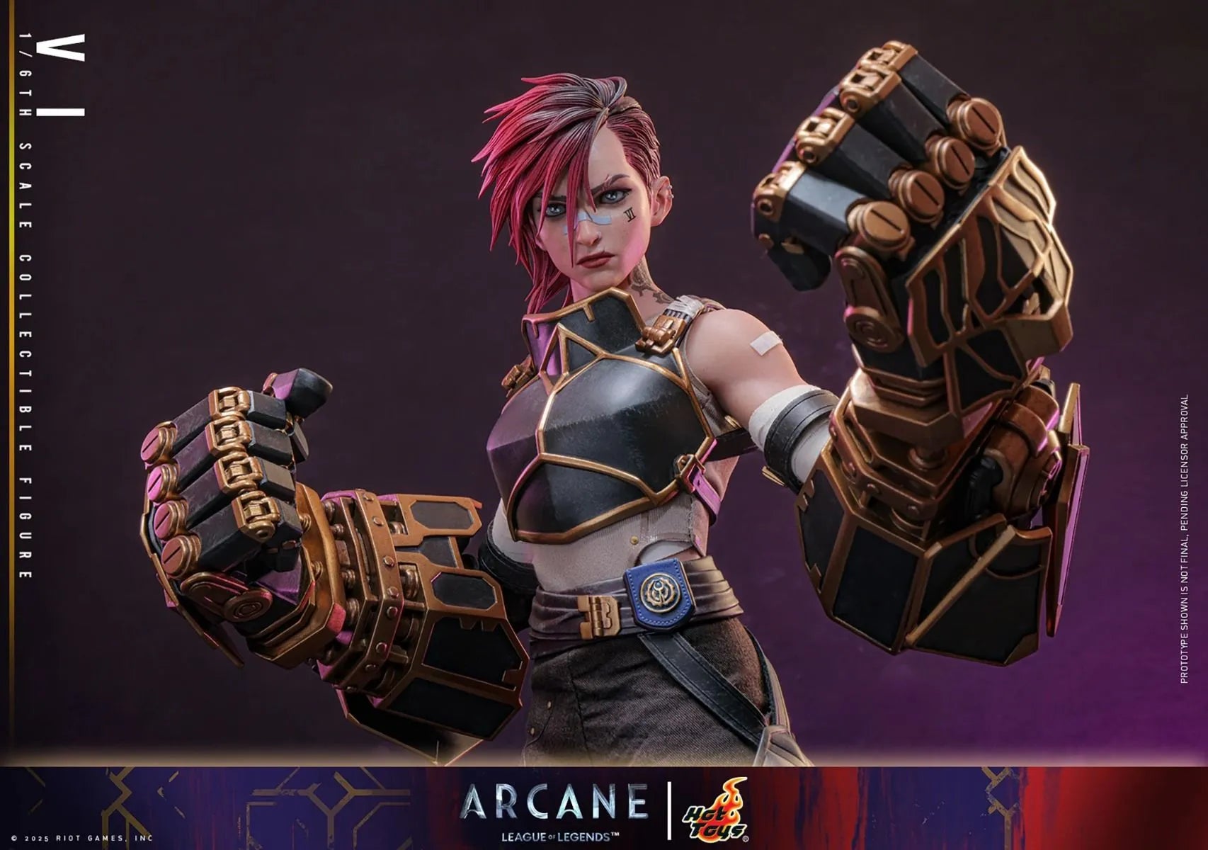 HOTTMS138 Arcane: League of Legends (TV) - Vi 1:6 Scale Collectable Action Figure - Hot Toys - Titan Pop Culture