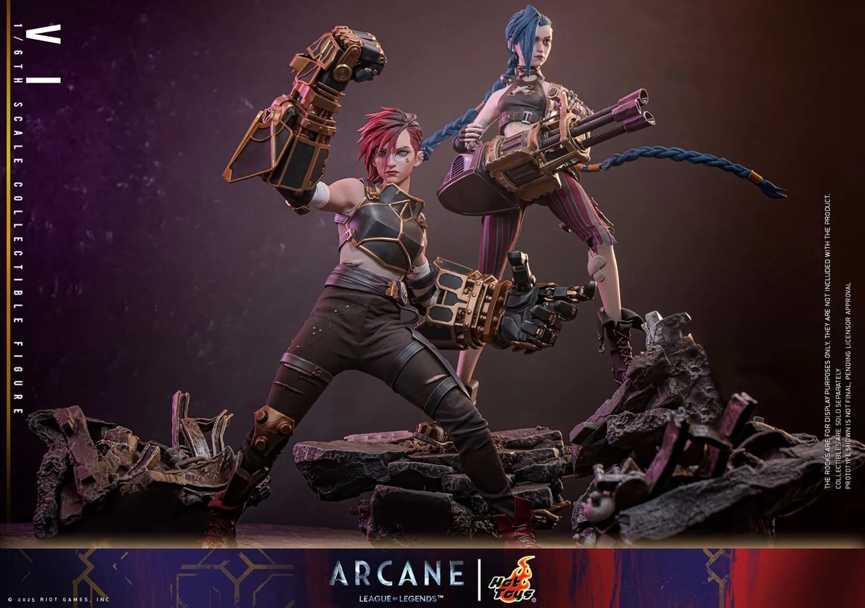 HOTTMS138 Arcane: League of Legends (TV) - Vi 1:6 Scale Collectable Action Figure - Hot Toys - Titan Pop Culture