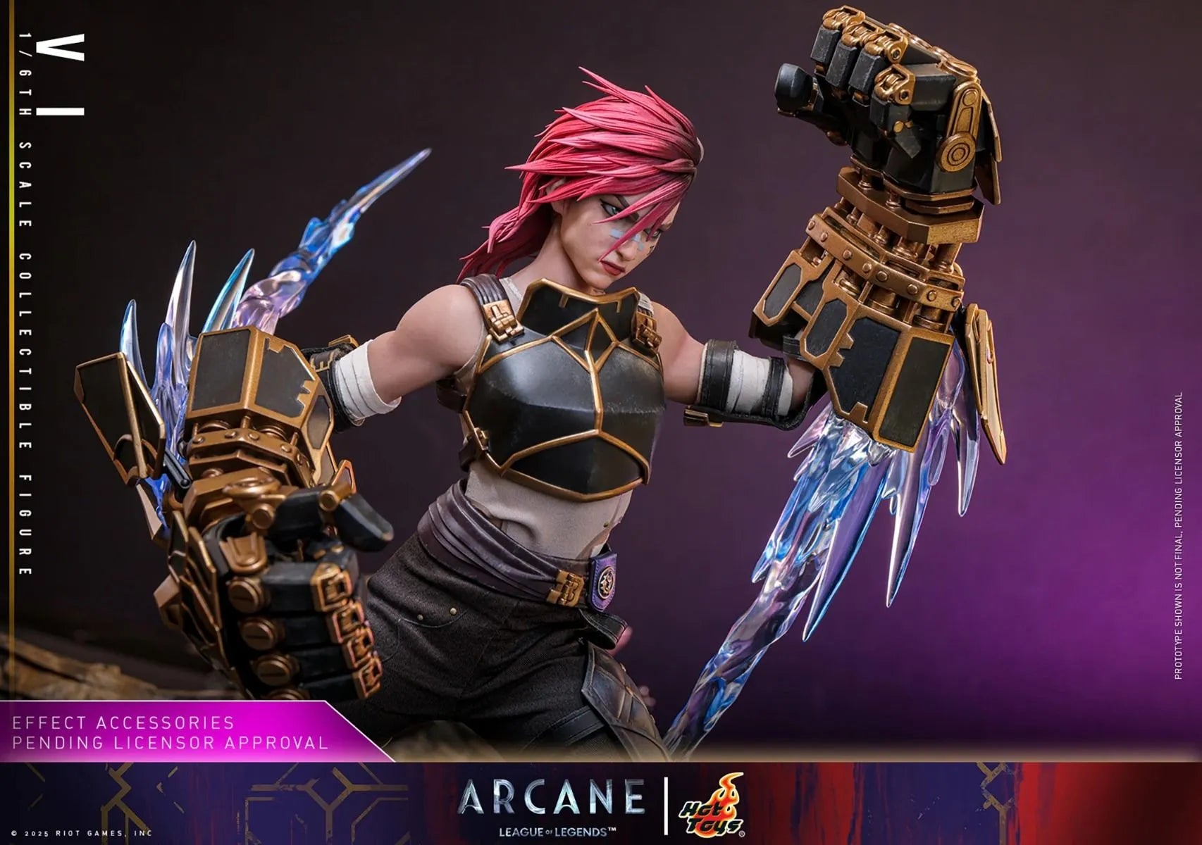 HOTTMS138 Arcane: League of Legends (TV) - Vi 1:6 Scale Collectable Action Figure - Hot Toys - Titan Pop Culture