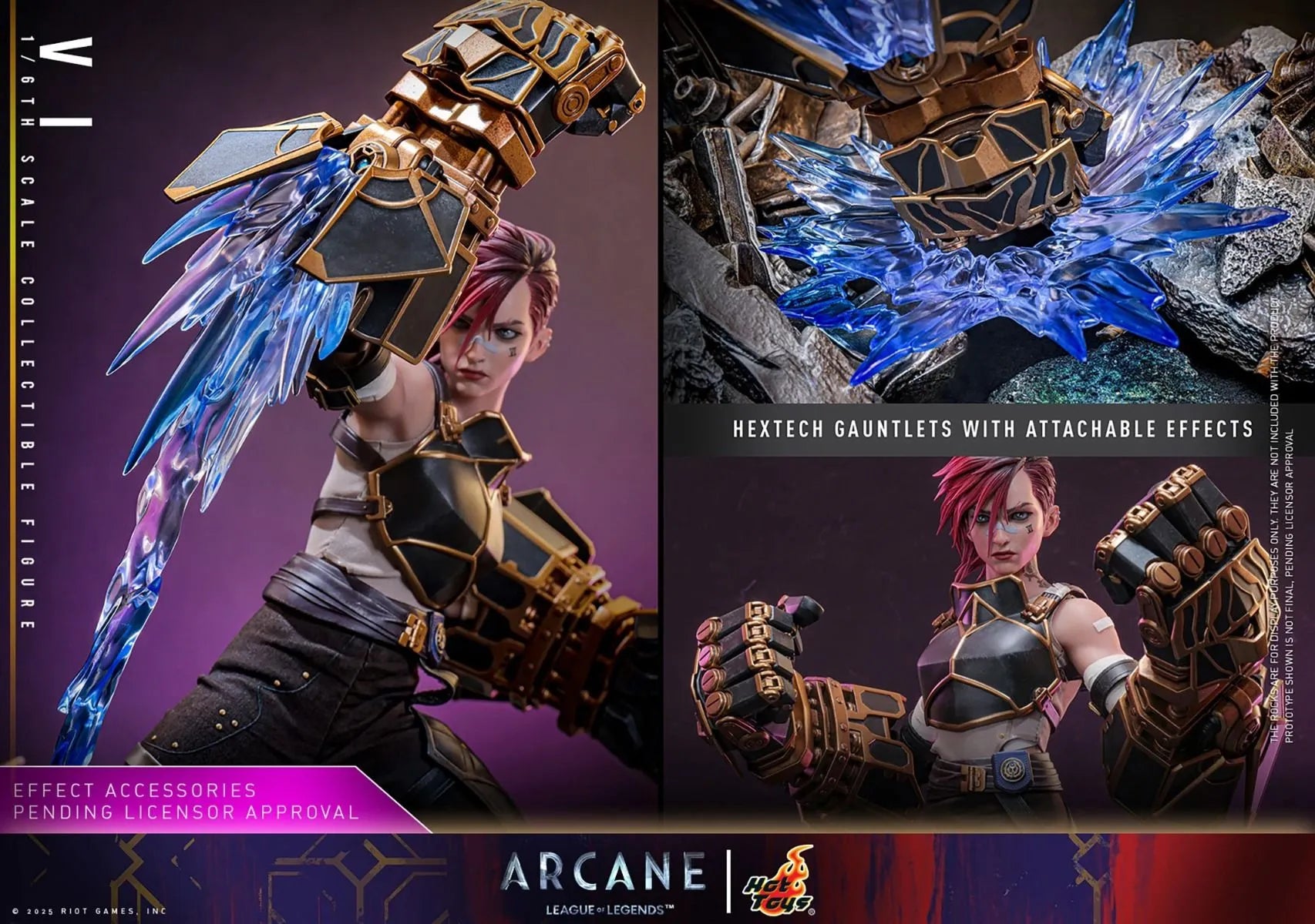 HOTTMS138 Arcane: League of Legends (TV) - Vi 1:6 Scale Collectable Action Figure - Hot Toys - Titan Pop Culture