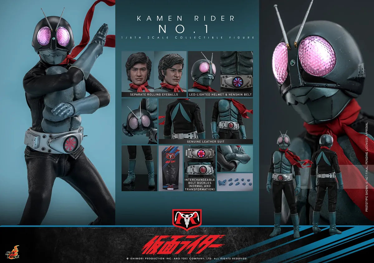 HOTTMS144 Kamen Rider - No.1 1:6 Scale Collectable Action Figure - Hot Toys - Titan Pop Culture