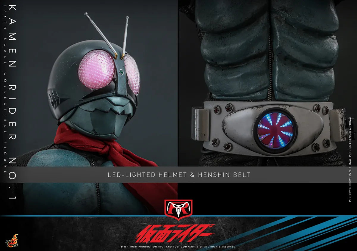 HOTTMS144 Kamen Rider - No.1 1:6 Scale Collectable Action Figure - Hot Toys - Titan Pop Culture