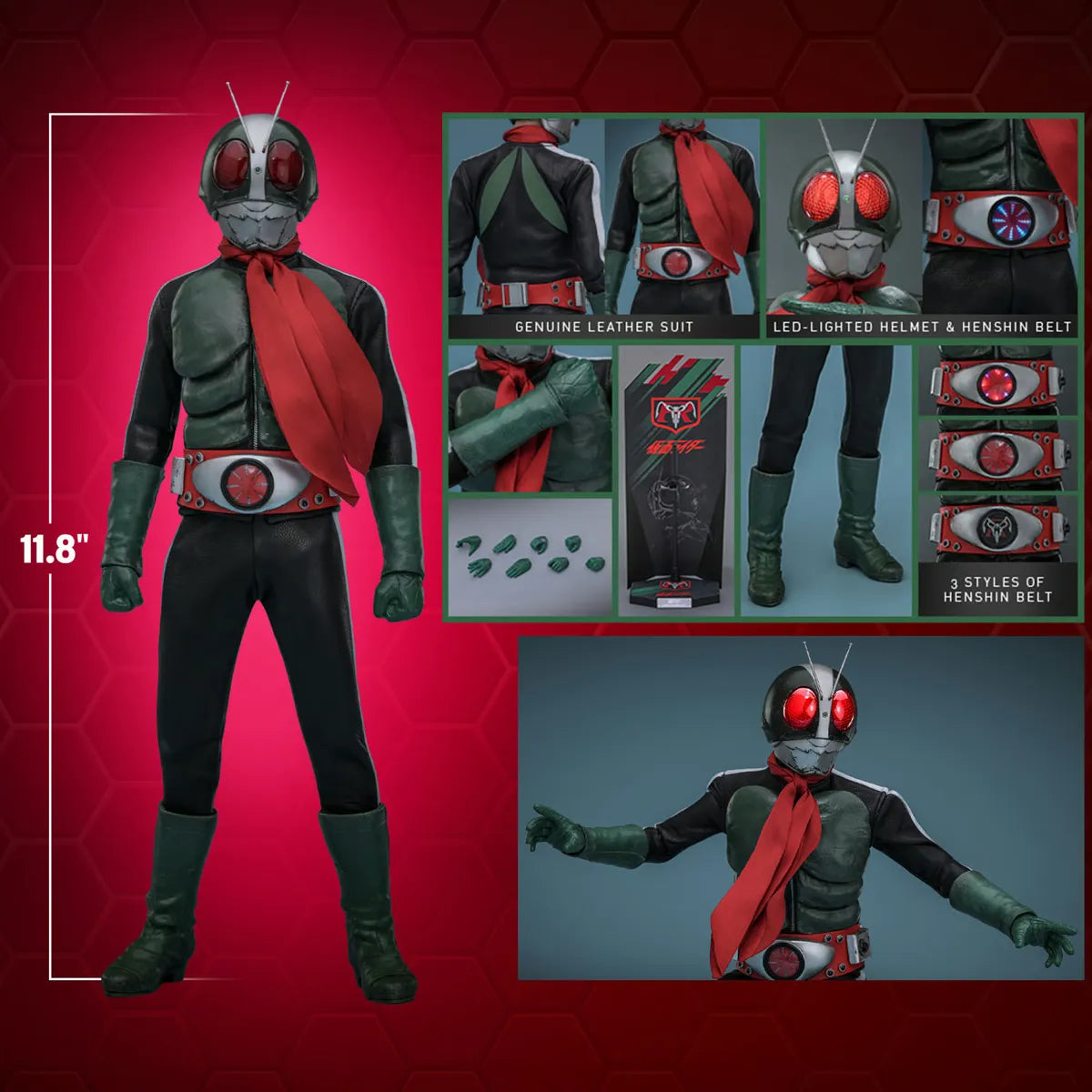 Kamen Rider - No.2 1:6 Scale Collectable Action Figure