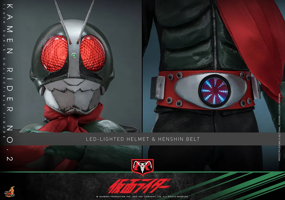 HOTTMS145 Kamen Rider - No.2 1:6 Scale Collectable Action Figure - Hot Toys - Titan Pop Culture