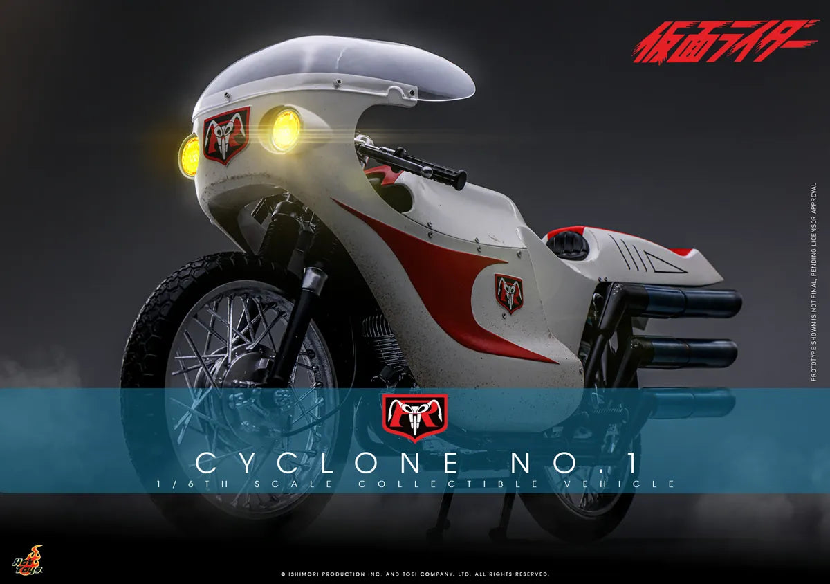 Kamen Rider - Cyclone No.1 1:6 Scale Collectible Vehicle