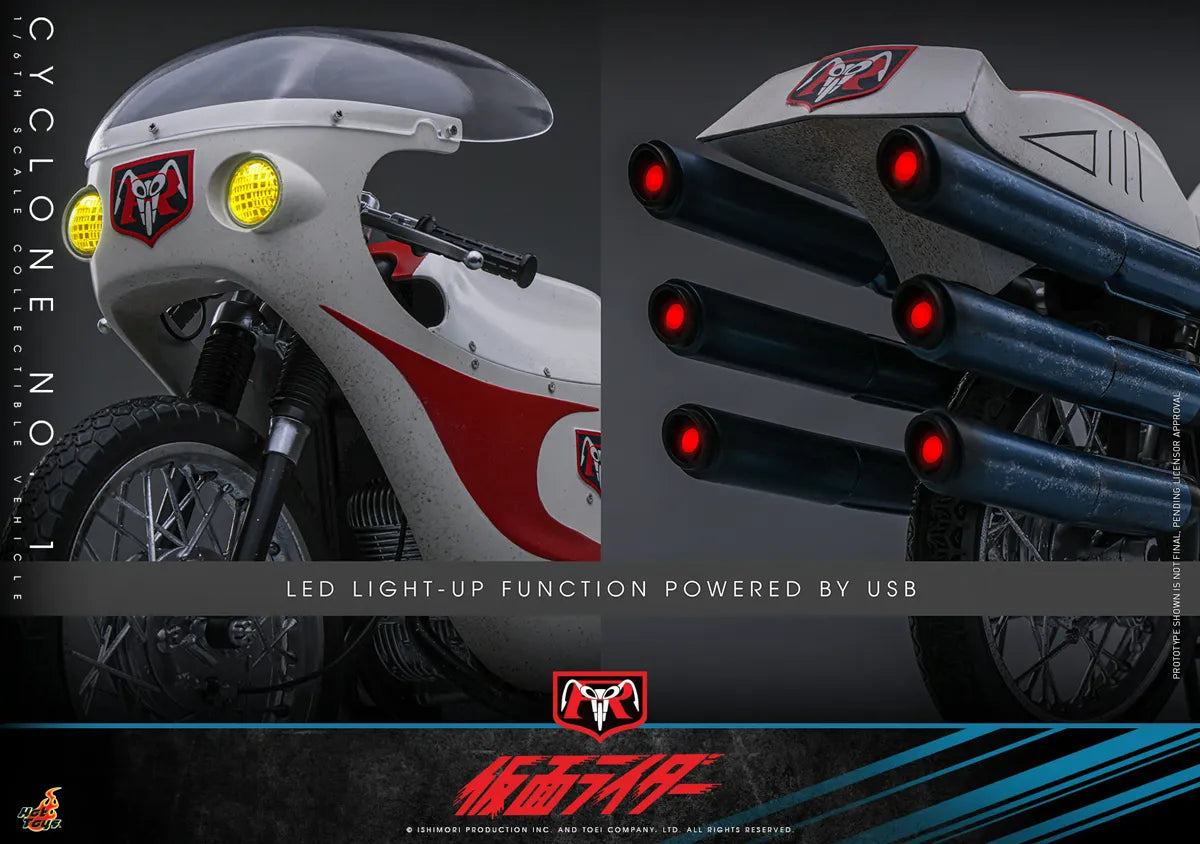 Kamen Rider - Cyclone No.1 1:6 Scale Collectible Vehicle