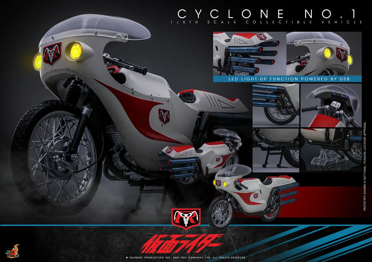 Kamen Rider - Cyclone No.1 1:6 Scale Collectible Vehicle