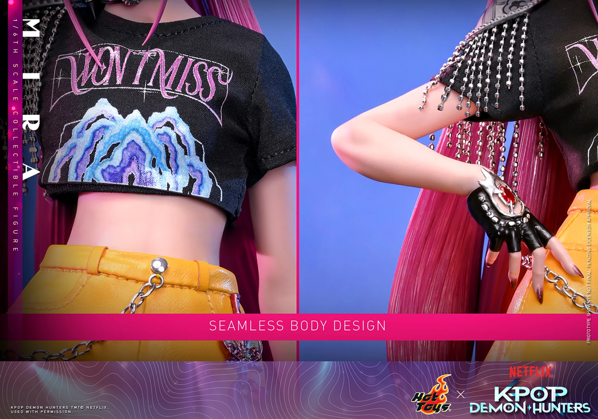 K-Pop恶魔猎人 - Mira 1:6比例收藏级可动人偶