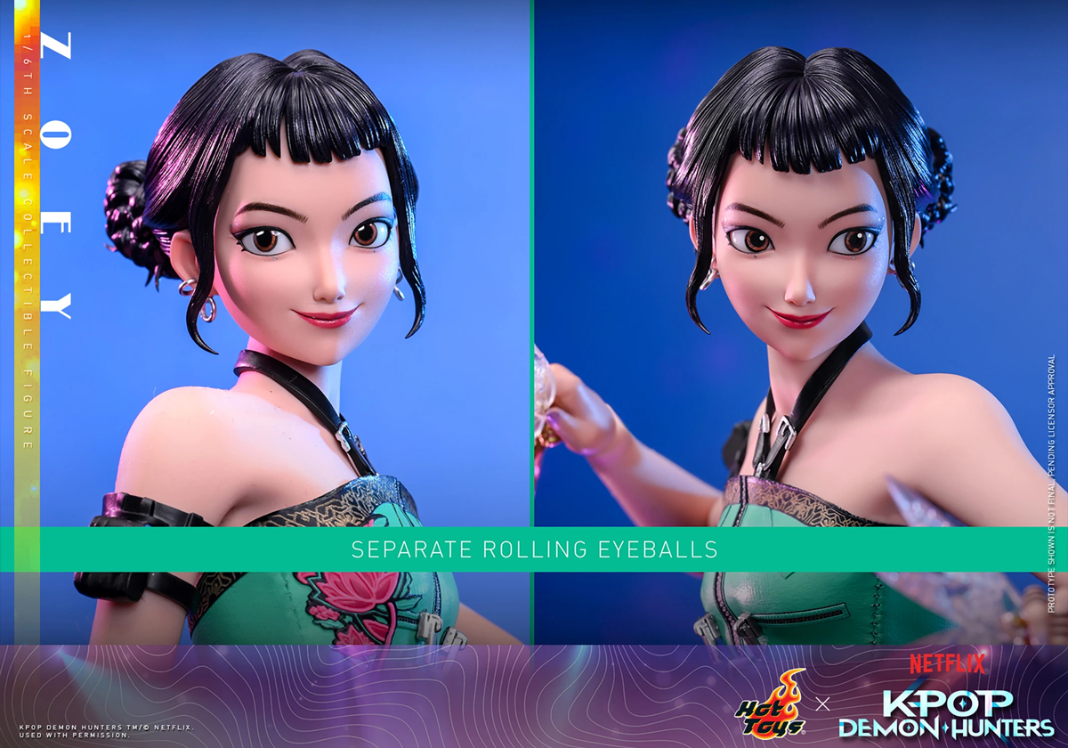 K-Pop恶魔猎人 - Zoey 1:6比例收藏级可动人偶