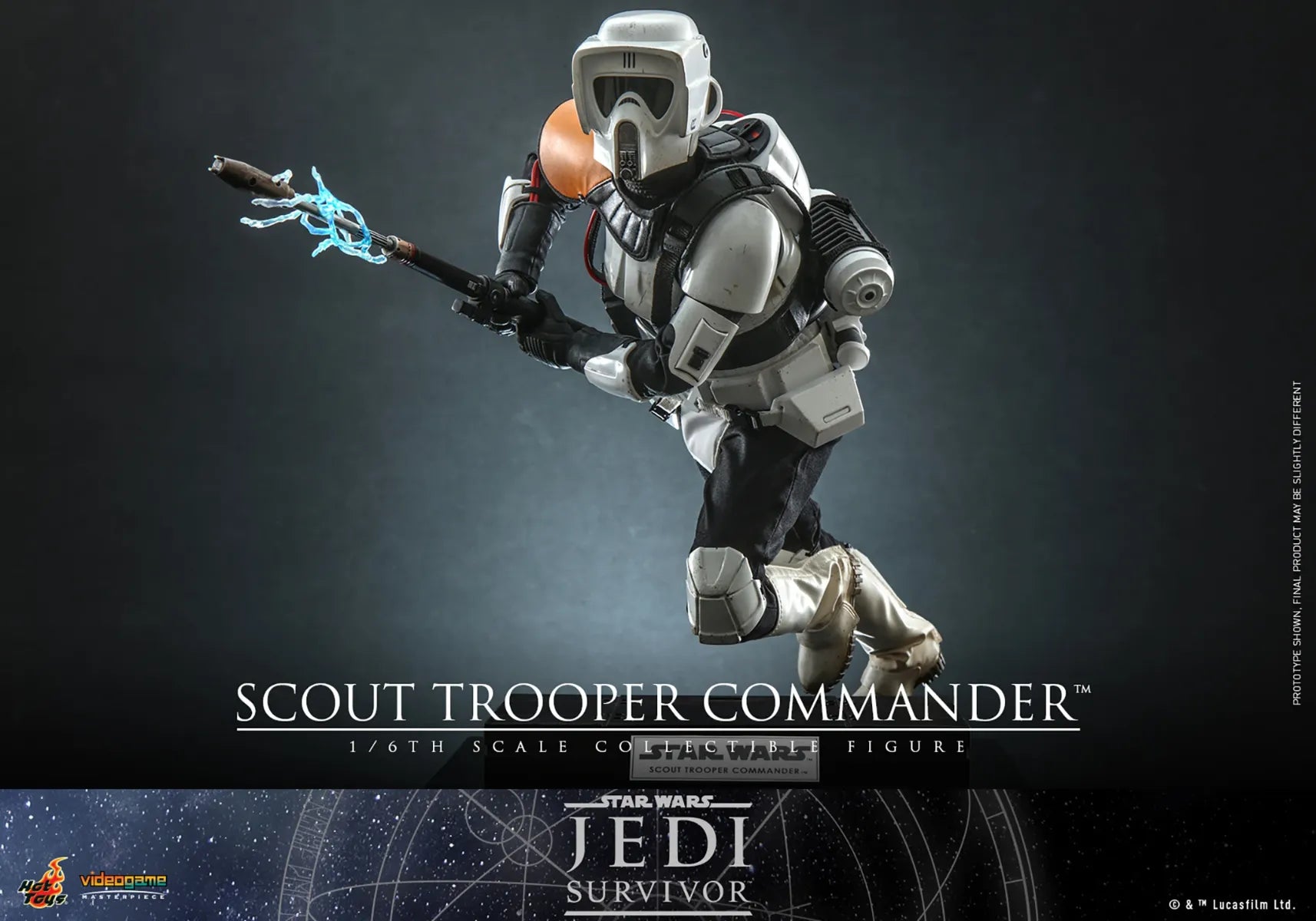 HOTVGM53 Star Wars: Jedi Survivor - Scout Trooper Commander 1:6 Scale Collectable Action Figure - Hot Toys - Titan Pop Culture