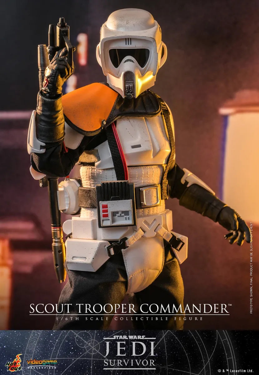 HOTVGM53 Star Wars: Jedi Survivor - Scout Trooper Commander 1:6 Scale Collectable Action Figure - Hot Toys - Titan Pop Culture