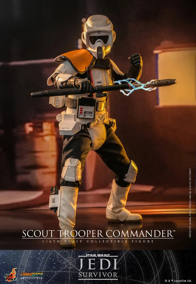 HOTVGM53 Star Wars: Jedi Survivor - Scout Trooper Commander 1:6 Scale Collectable Action Figure - Hot Toys - Titan Pop Culture