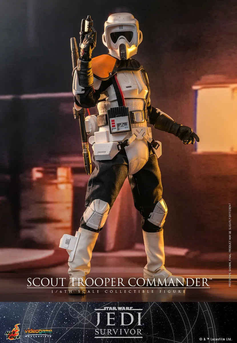 HOTVGM53 Star Wars: Jedi Survivor - Scout Trooper Commander 1:6 Scale Collectable Action Figure - Hot Toys - Titan Pop Culture