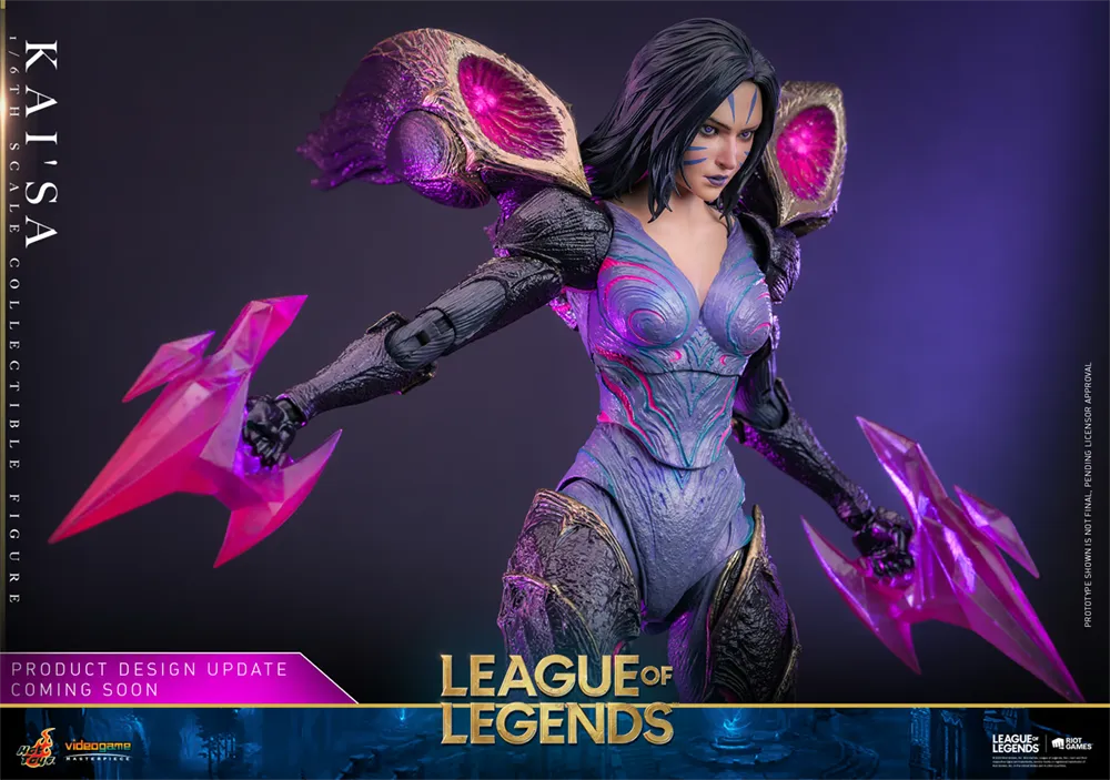 HOTVGM57 League Of Legends - Kai'Sa 1:6 Scale Collectable Action Figure - Pure Arts - Titan Pop Culture