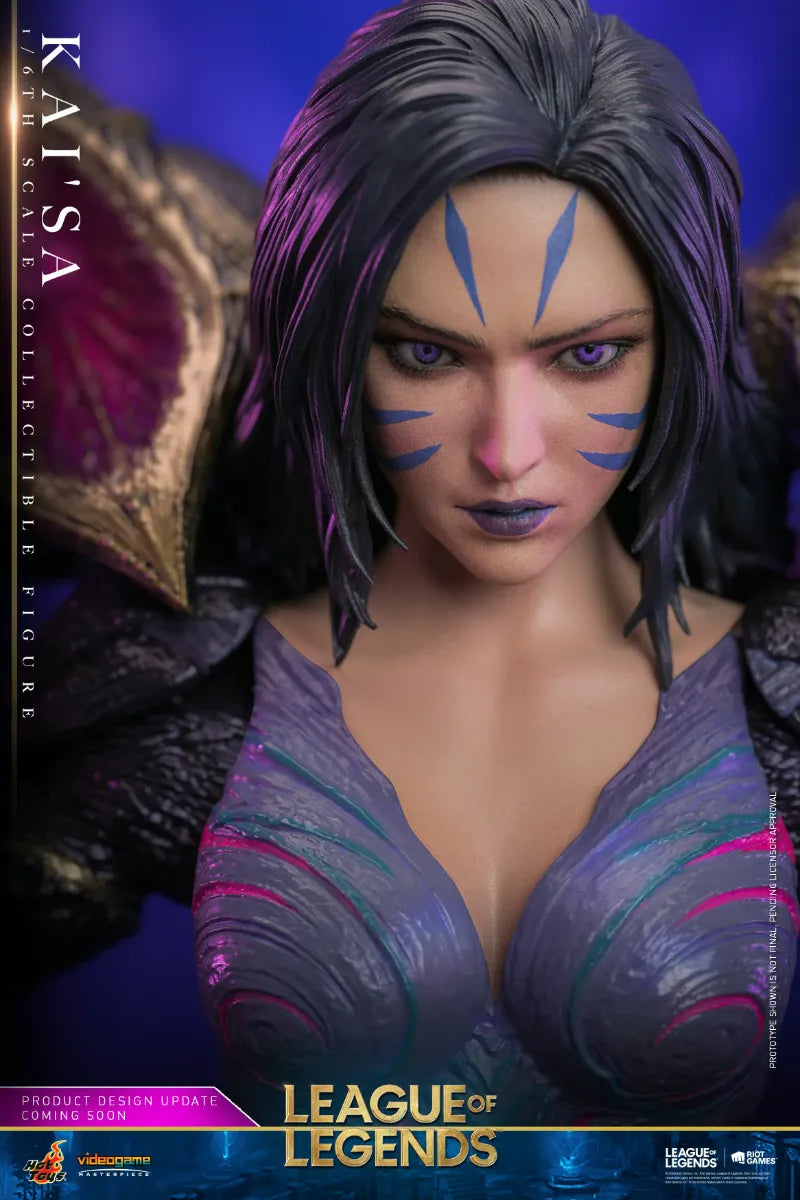HOTVGM57 League Of Legends - Kai'Sa 1:6 Scale Collectable Action Figure - Pure Arts - Titan Pop Culture
