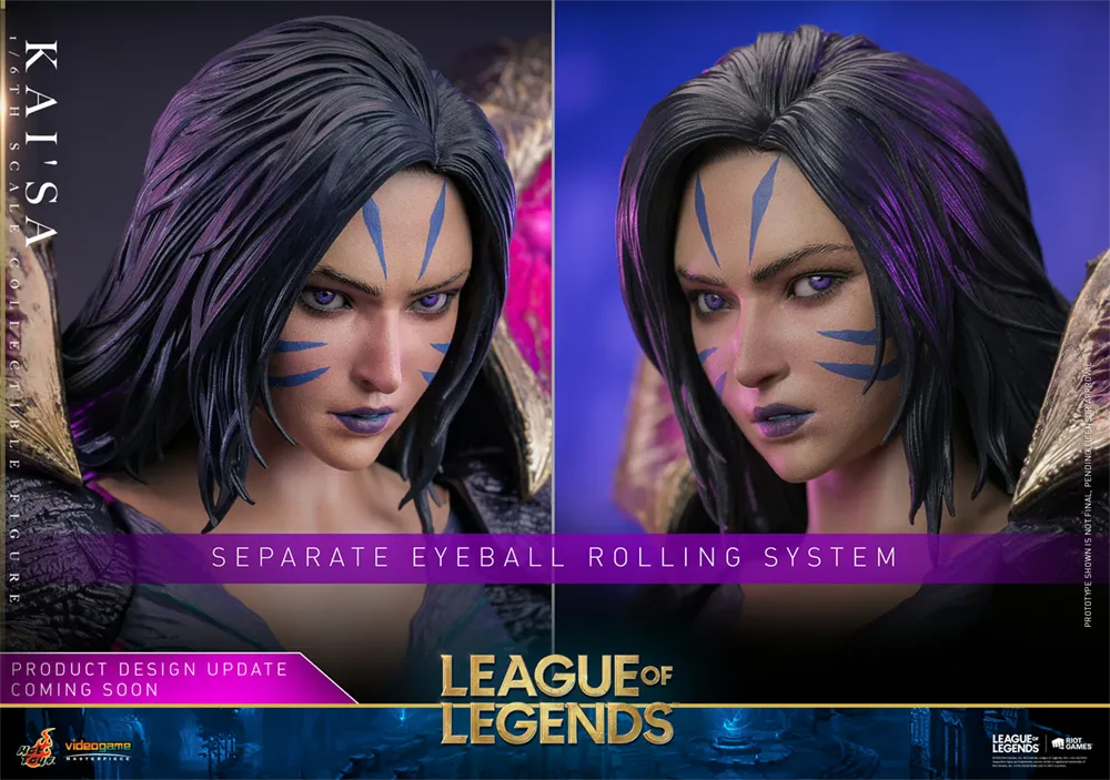 HOTVGM57 League Of Legends - Kai'Sa 1:6 Scale Collectable Action Figure - Pure Arts - Titan Pop Culture