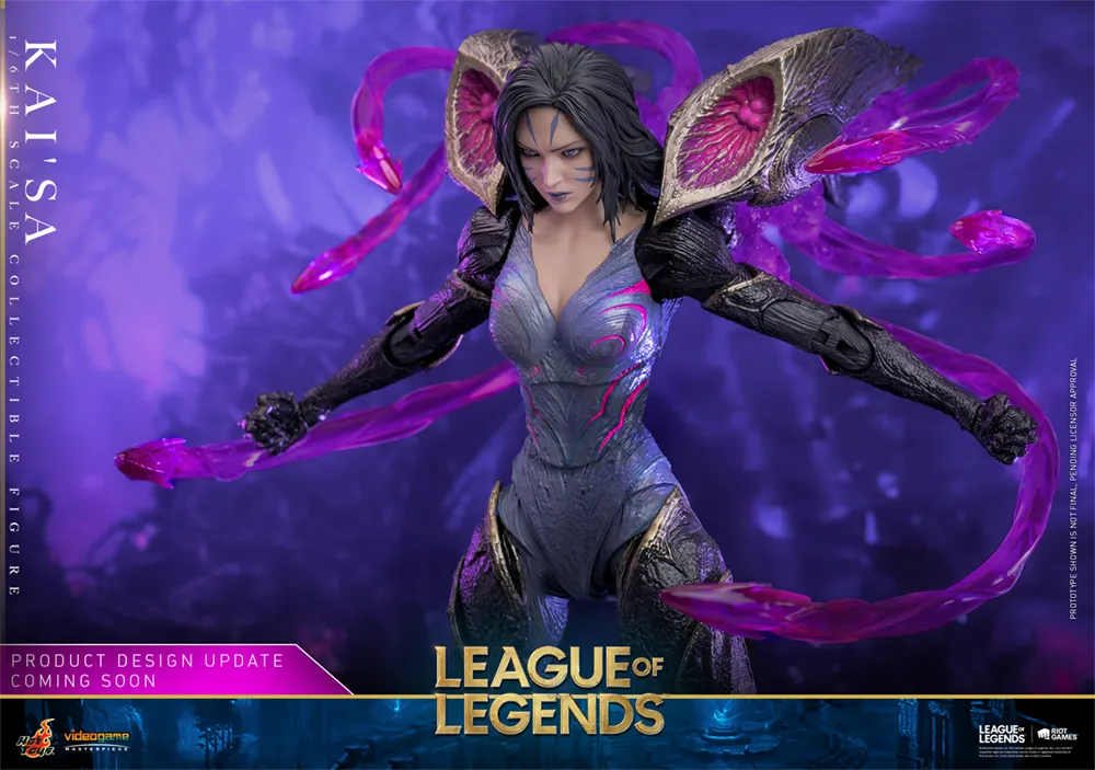 HOTVGM57 League Of Legends - Kai'Sa 1:6 Scale Collectable Action Figure - Pure Arts - Titan Pop Culture
