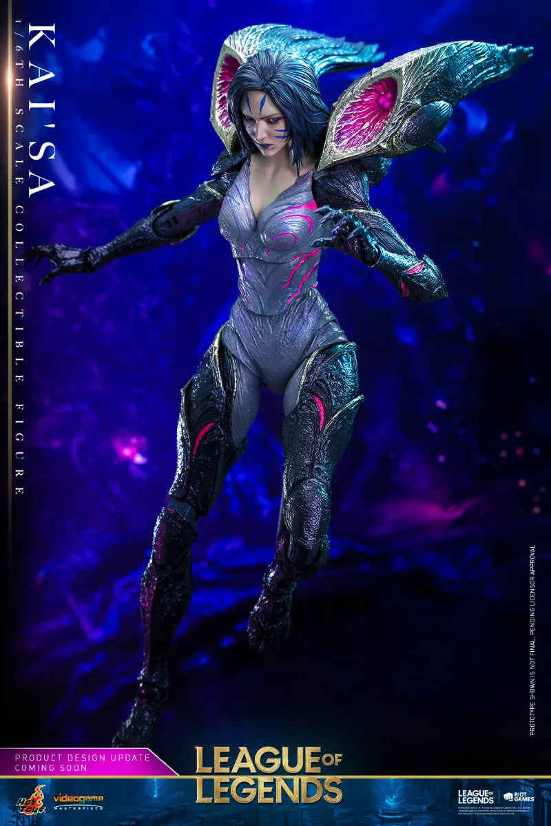 HOTVGM57 League Of Legends - Kai'Sa 1:6 Scale Collectable Action Figure - Pure Arts - Titan Pop Culture