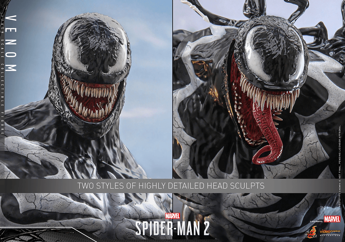 HOTVGM59 Spider-man 2 (Video Game 2023) - Venom 1:6 Scale Action Figure - Hot Toys - Titan Pop Culture