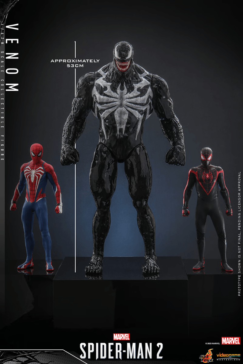 HOTVGM59 Spider-man 2 (Video Game 2023) - Venom 1:6 Scale Action Figure - Hot Toys - Titan Pop Culture