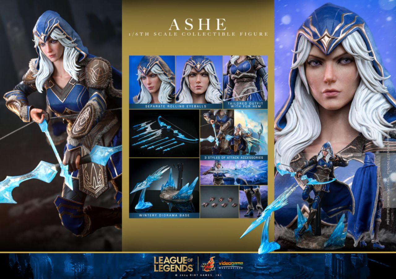 HOTVGM60 League of Legends - Ashe 1:6 Scale Collectable Action Figure - Hot Toys - Titan Pop Culture