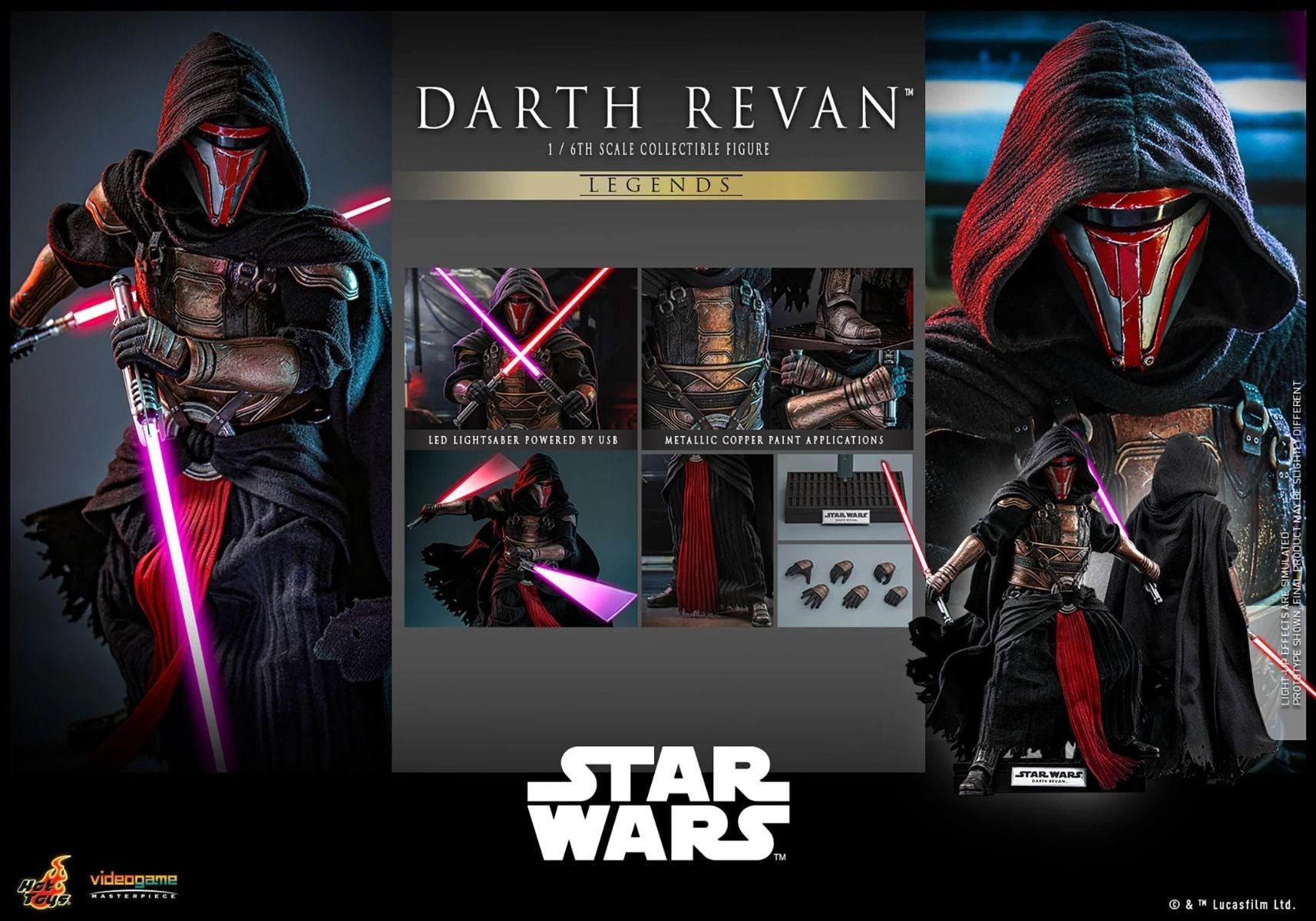 HOTVGM62 Star Wars - Darth Revan 1:6 Scale Collectable Action Figure - Hot Toys - Titan Pop Culture