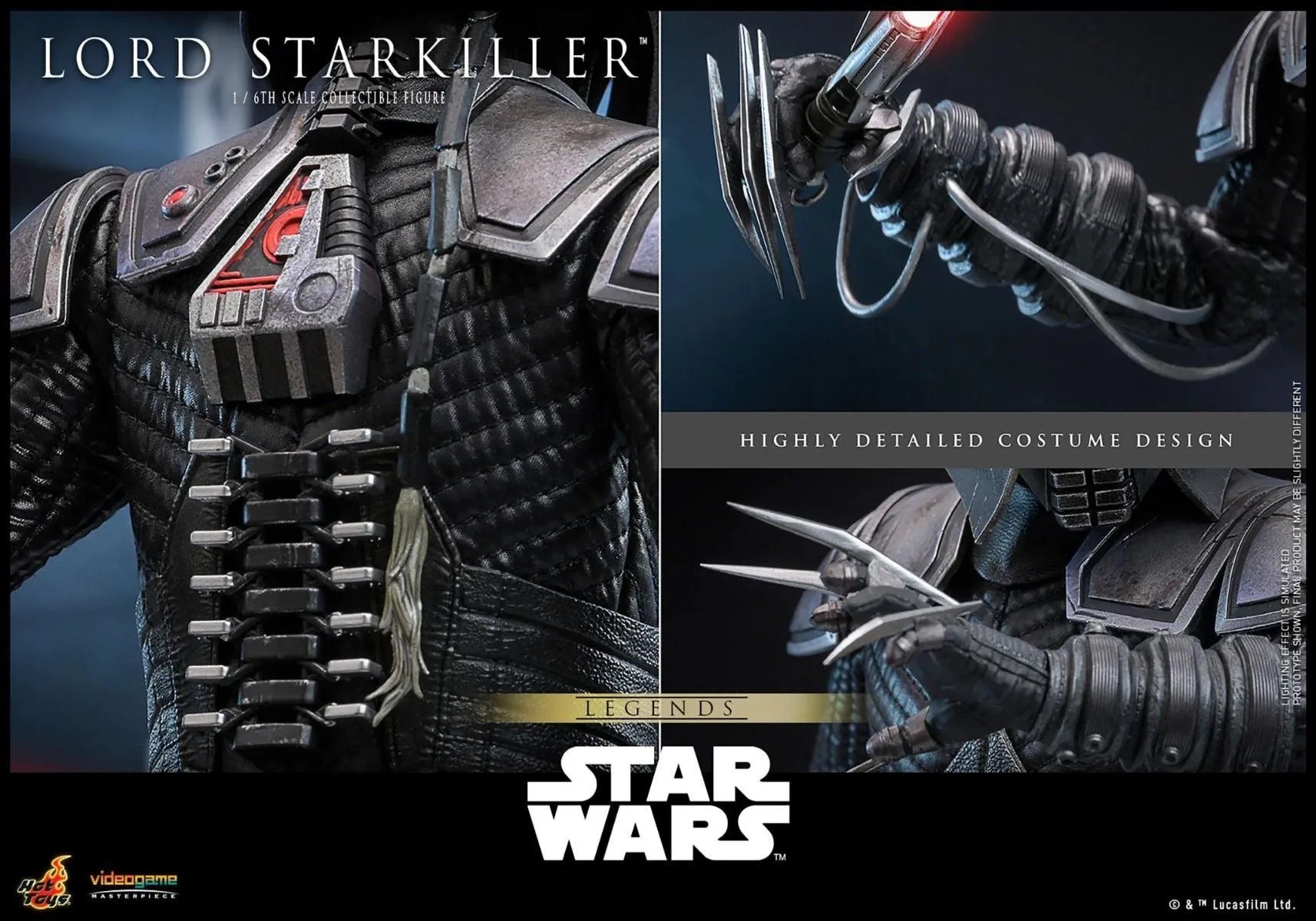 HOTVGM63 Star Wars - Lord Starkiller 1:6 Scale Collectable Action Figure - Hot Toys - Titan Pop Culture