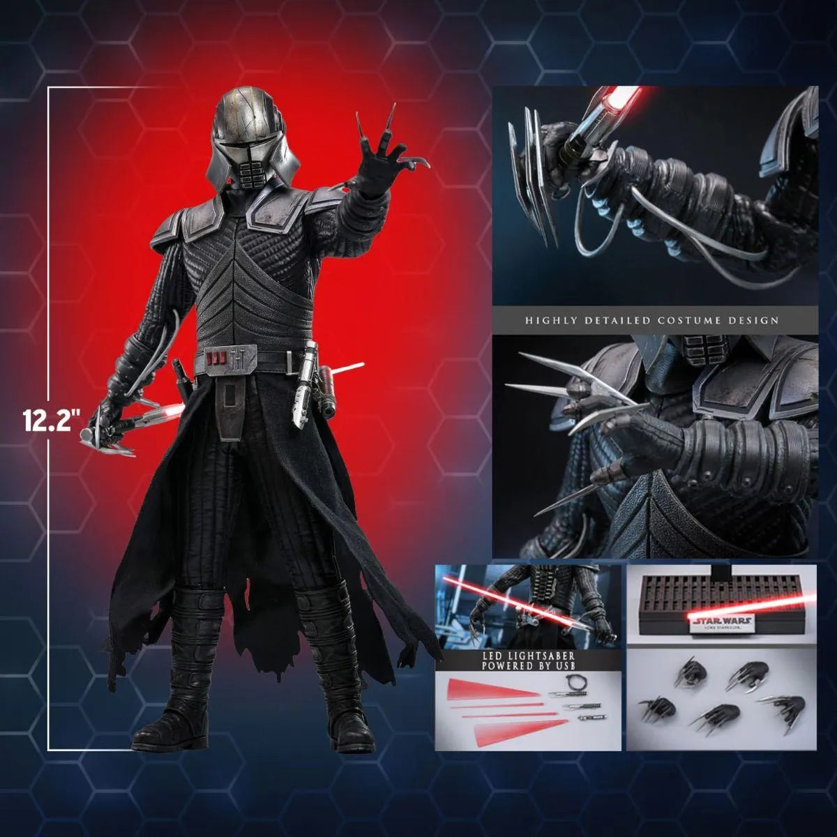 HOTVGM63 Star Wars - Lord Starkiller 1:6 Scale Collectable Action Figure - Hot Toys - Titan Pop Culture