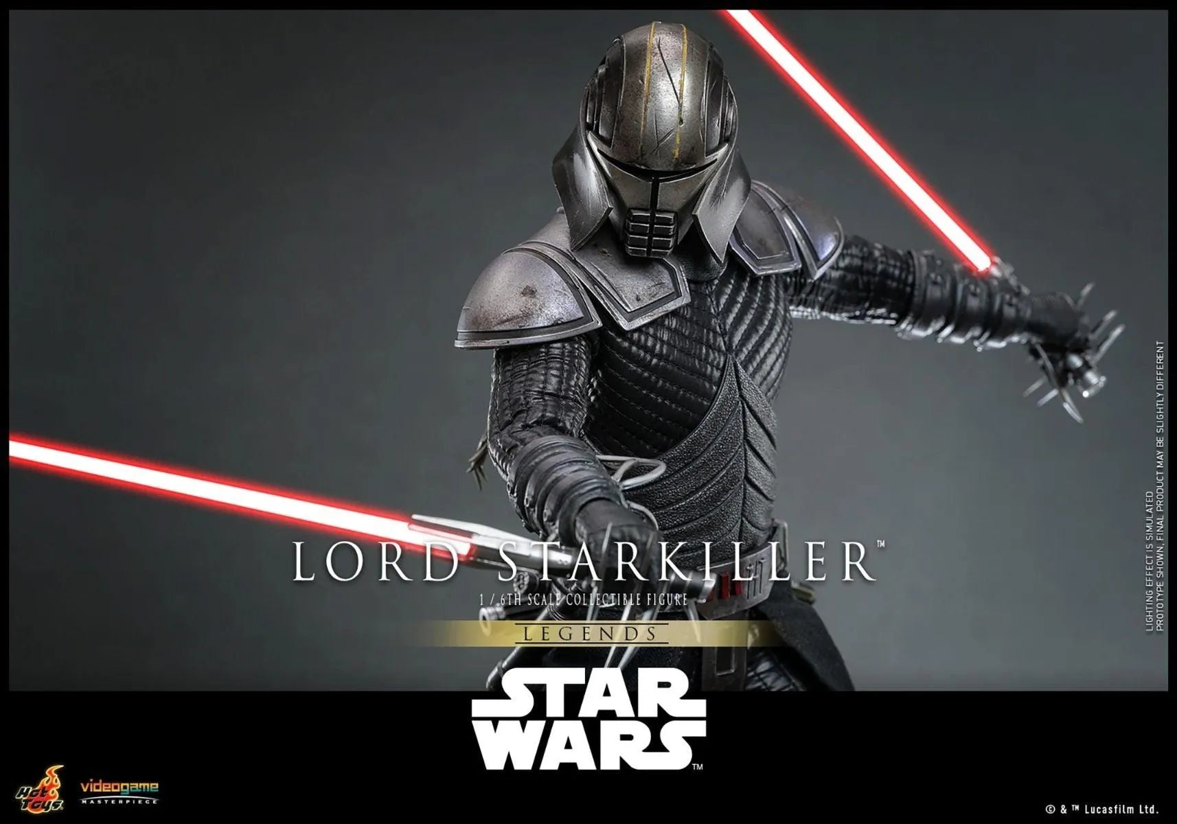 HOTVGM63 Star Wars - Lord Starkiller 1:6 Scale Collectable Action Figure - Hot Toys - Titan Pop Culture